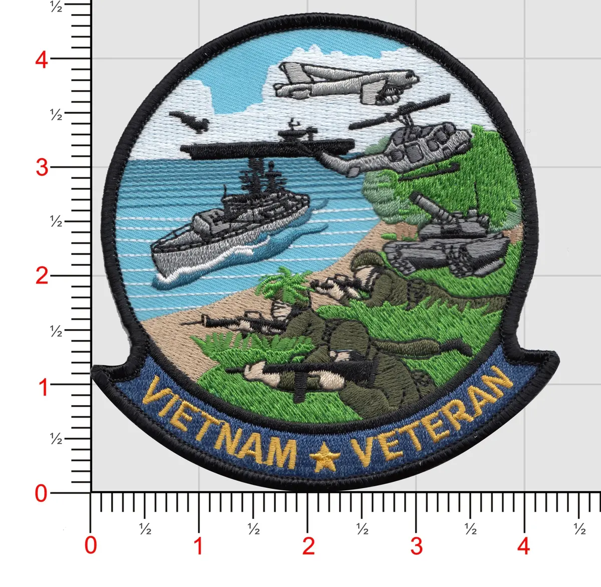 Vietnam War Veteran Patch 1
