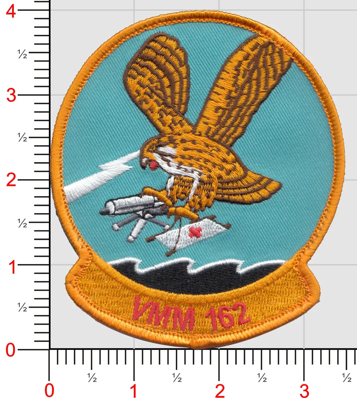 Officially Licensed Usmc Vmm-162 Vietnam Throwback Patch 1