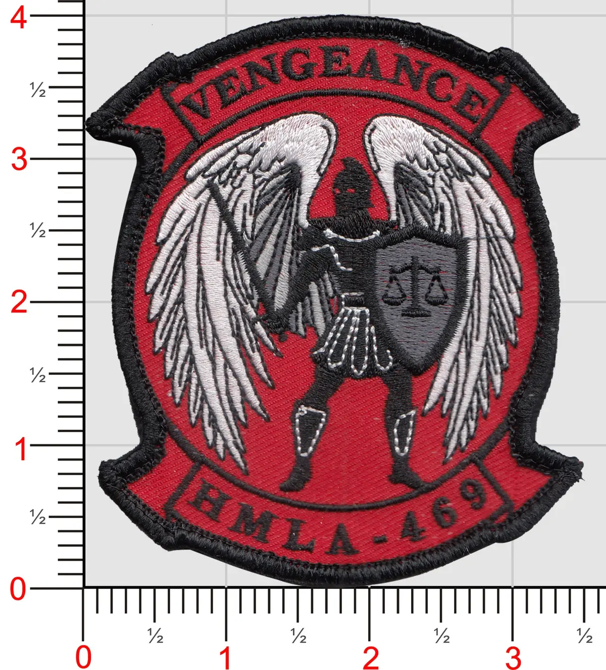 Officially Licensed Usmc Hmla-469 Vengeance Squadron Patches 1