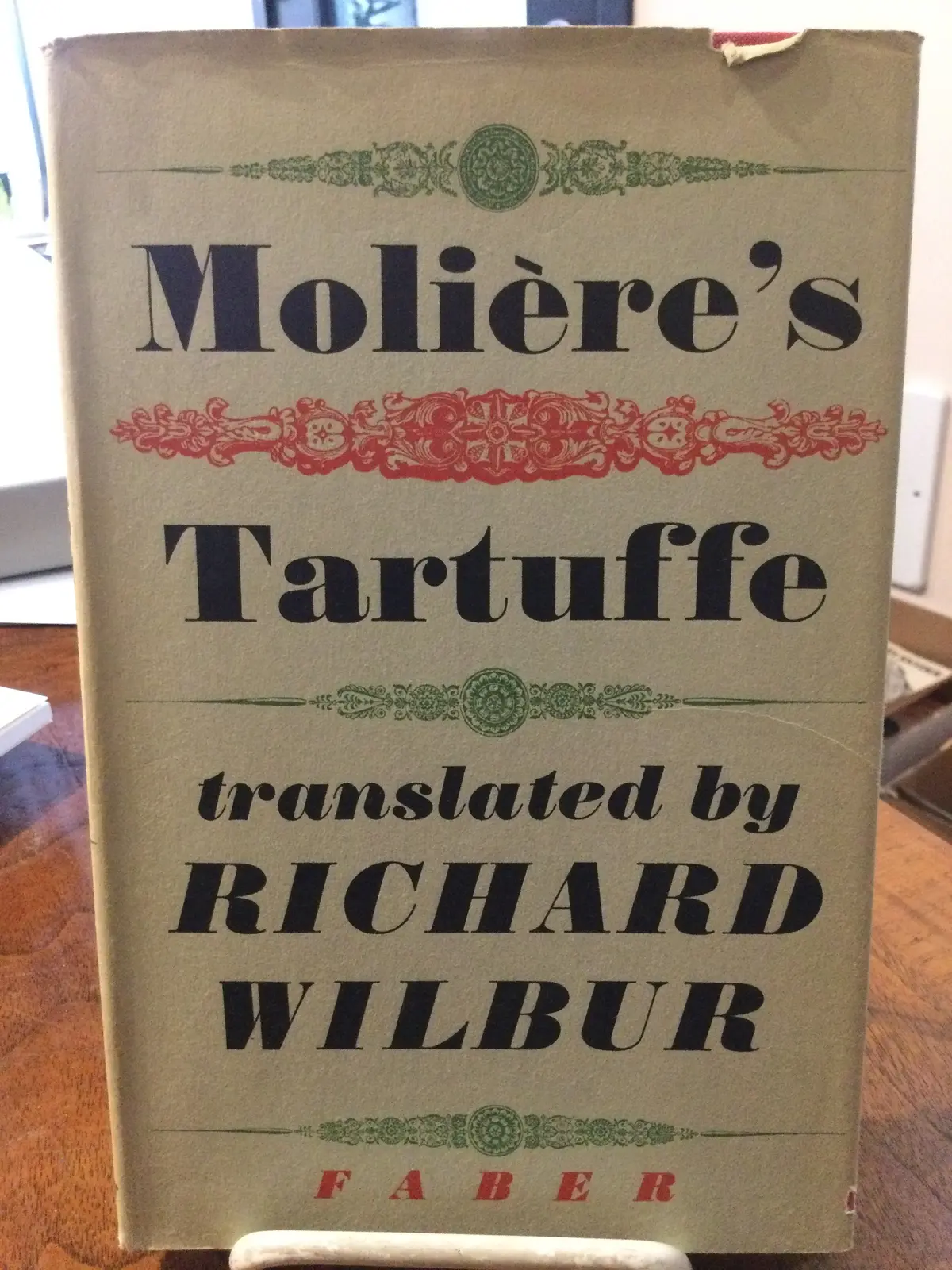 [Rare] Tr. Wilbur, Richard: Molière's Tartuffe [Used Hardcover] 1