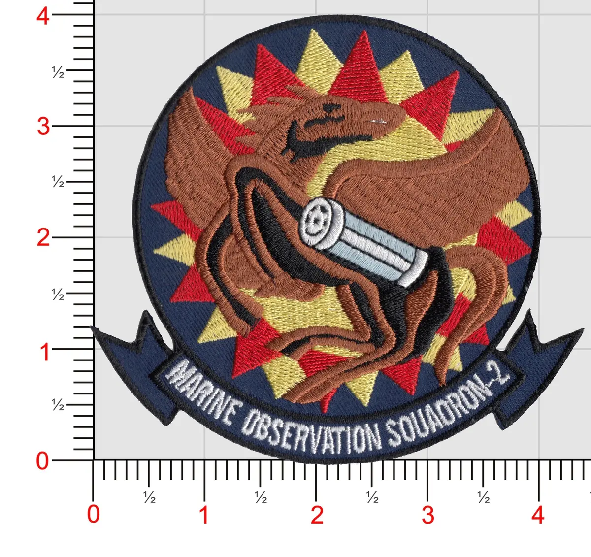 Officially Licensed Usmc Vmo-2 Squadron Patch 1