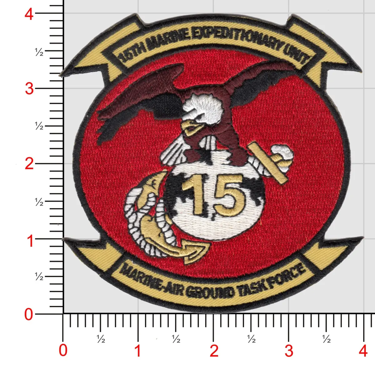 Officially Licensed Usmc 15Th Meu Patch 1