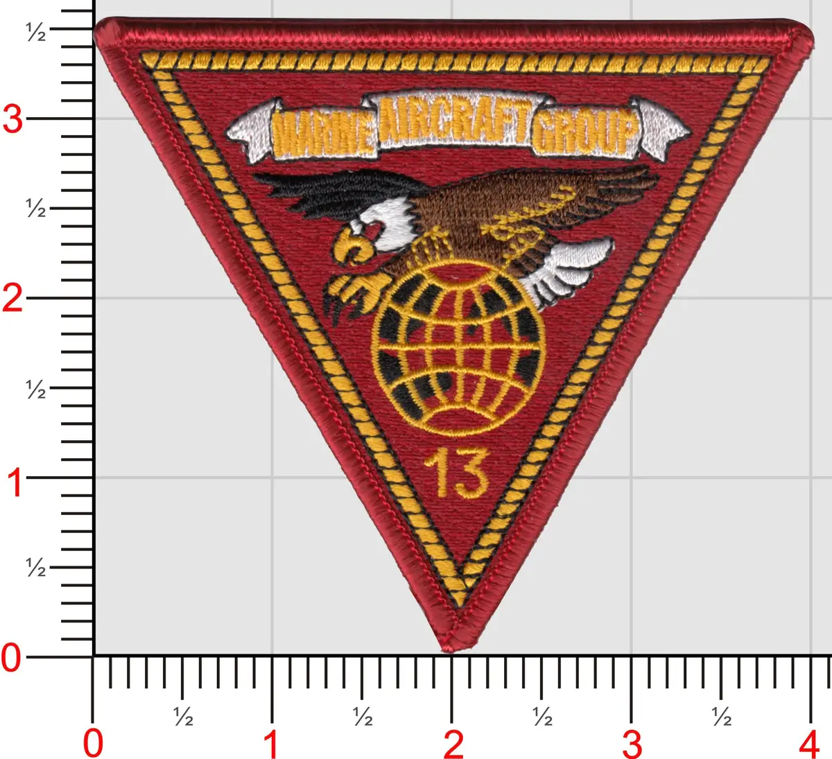 Officially Licensed Usmc Marine Aircraft Group Mag-13 Patch 1