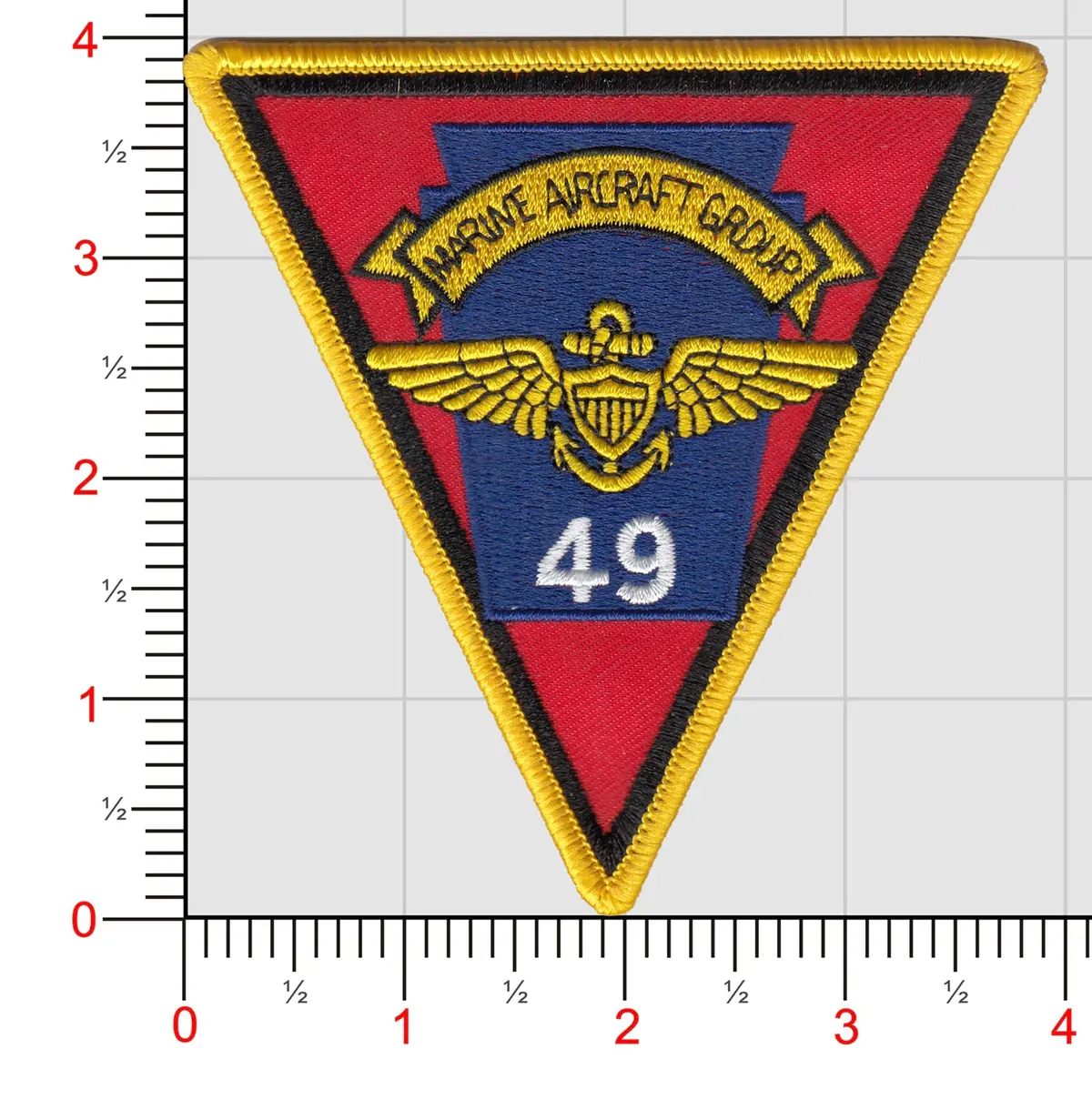 Officially Licensed Usmc Marine Aircraft Group Mag-49 Patch 1