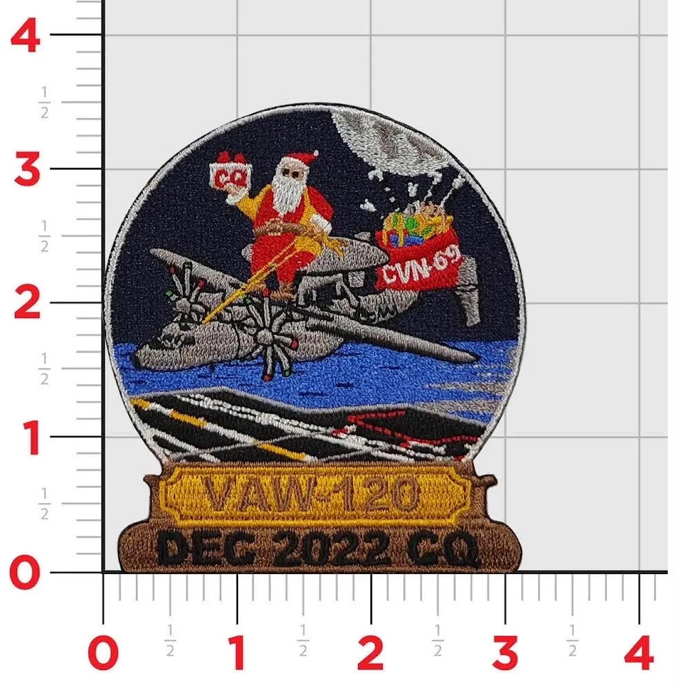 Official Vaw-120 Greyhawks Christmas Det Patch 1