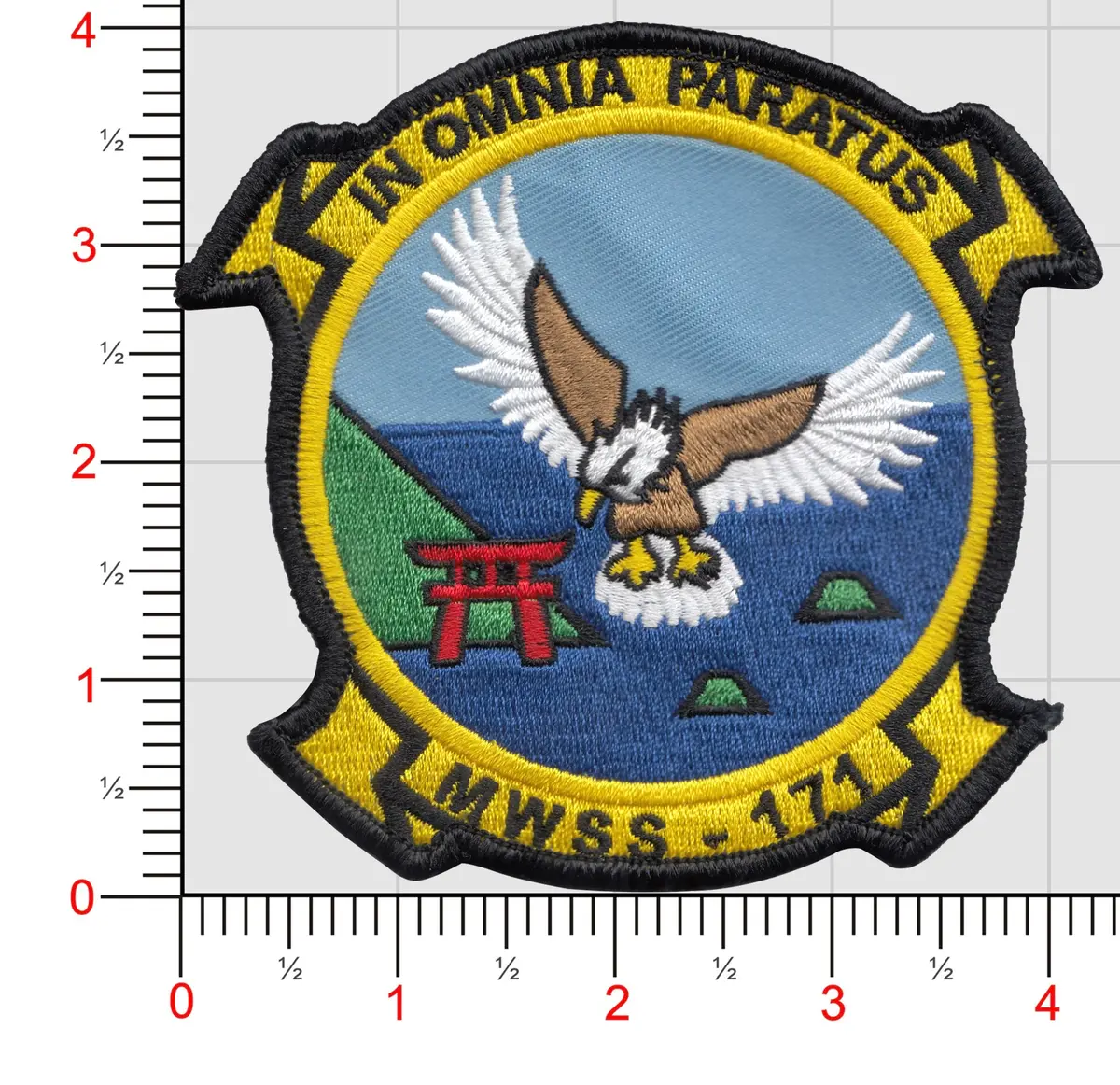 Officially Licensed Usmc Mwss 171 Sentinels Patch 1