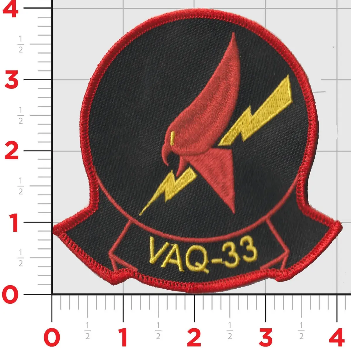 Officially Licensed Us Navy Vaq-33 Firebirds Patch 1