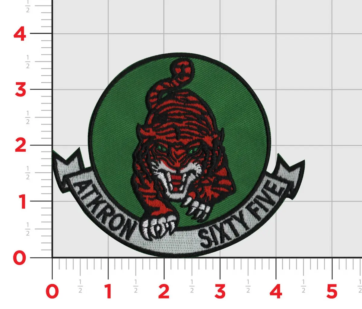 Officially Licensed Us Navy Va-65 Tigers Patch 1