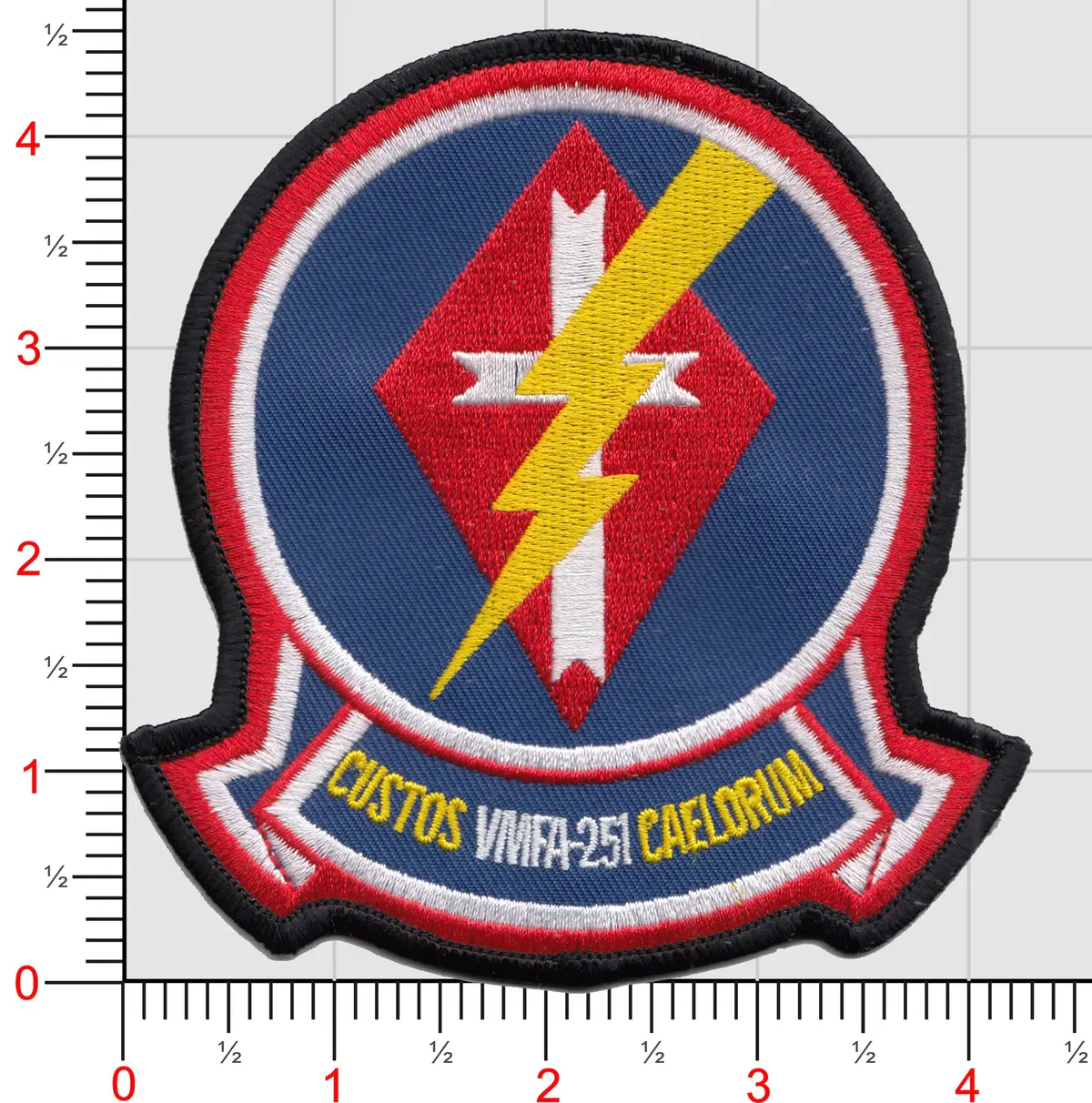 Officially Licensed Usmc Vmfa-251 Thunderbolts Patch 1