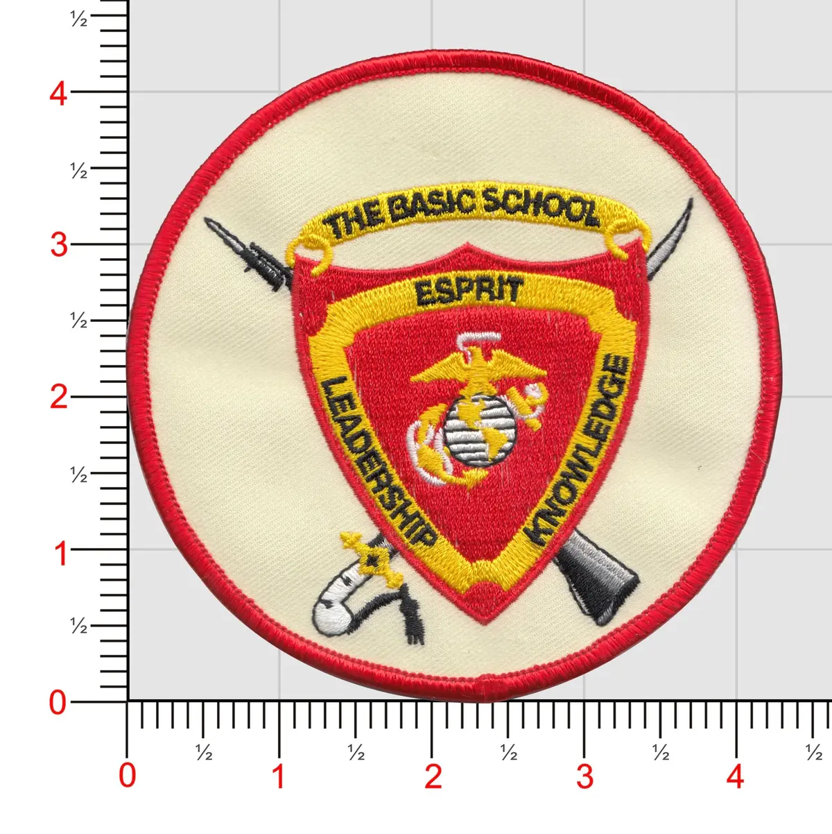 Officially Licensed Usmc Officer Basic School Patch 1