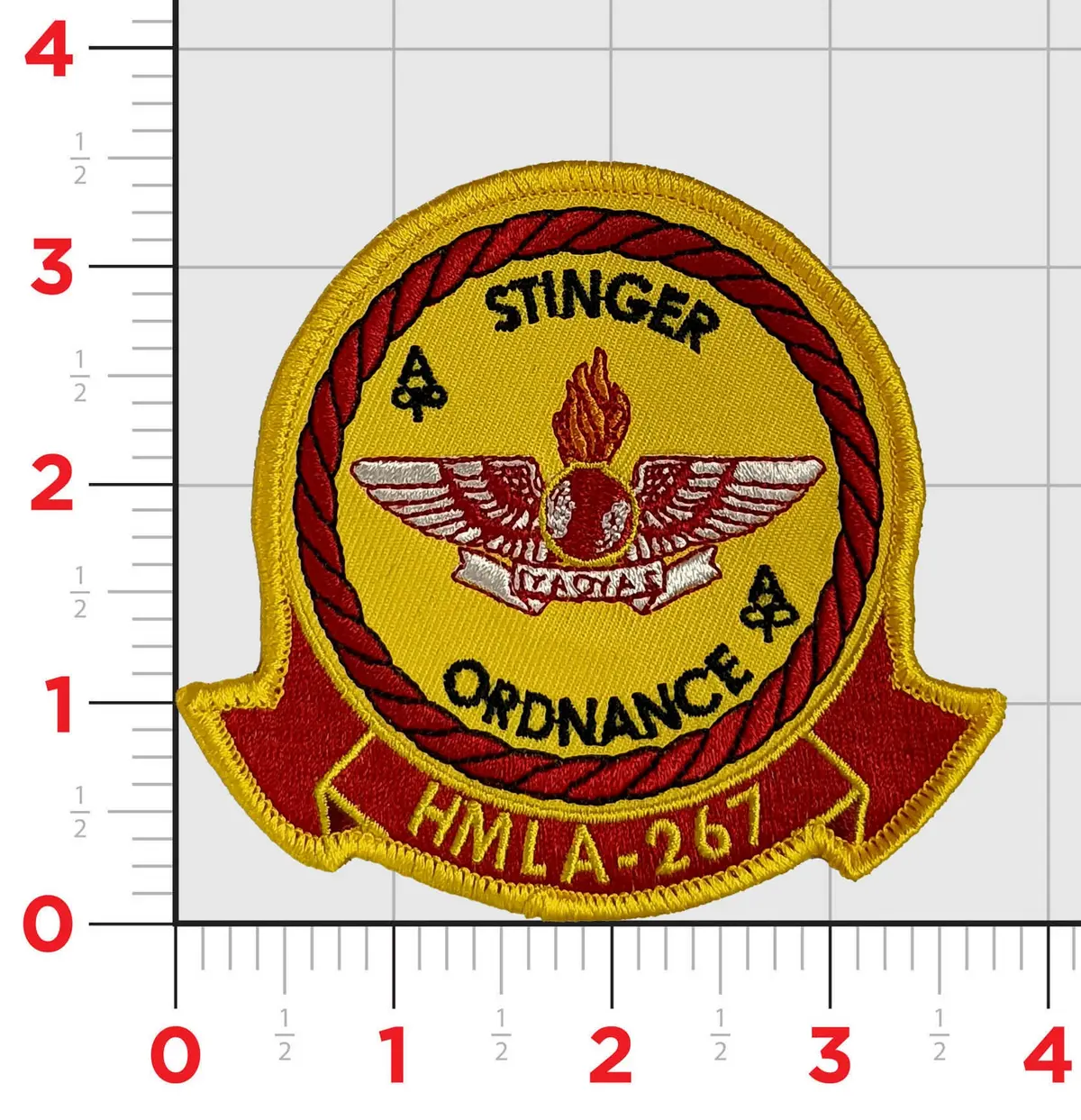 Official Hmla-267 Stinger Ordnance Patch 1