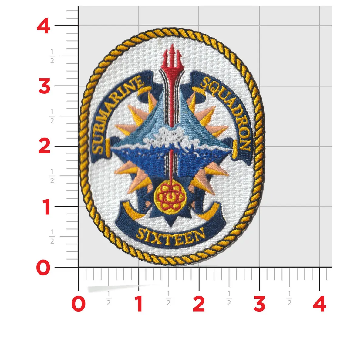 Us Navy Submarine Squadron 16 Patch 1