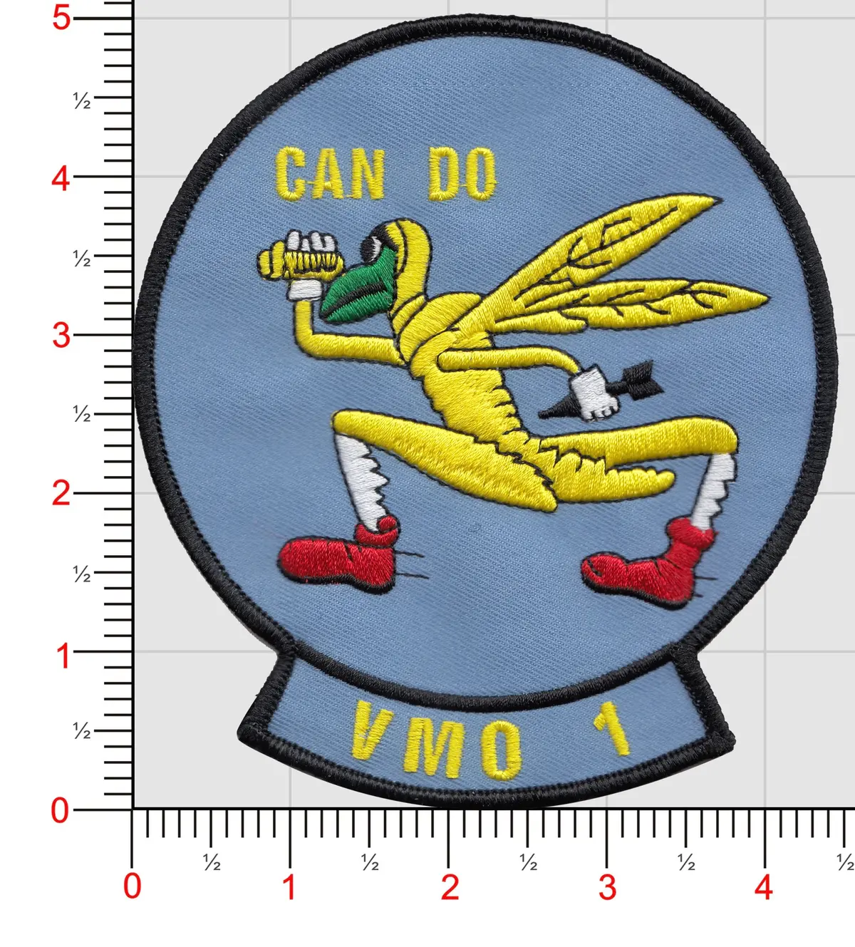 Officially Licensed Usmc Vmo-1 "Can Do" Squadron Patch 1