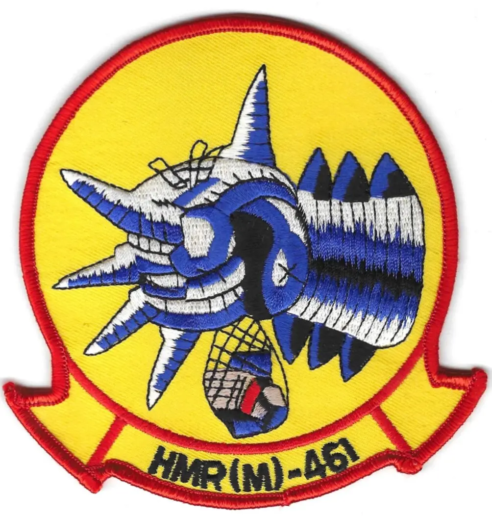 Officially Licensed Usmc Hmr(M)-461 Patch 1