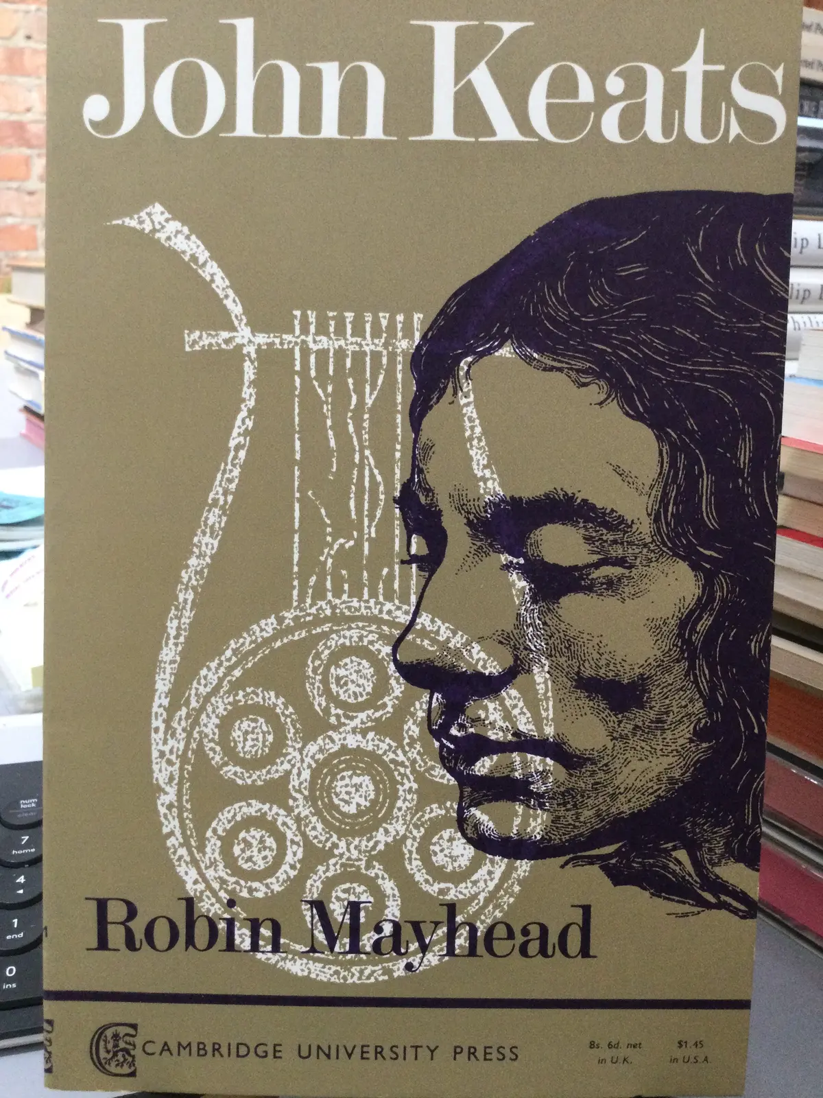 Mayhead, Robin: John Keats [Used Paperback] 1