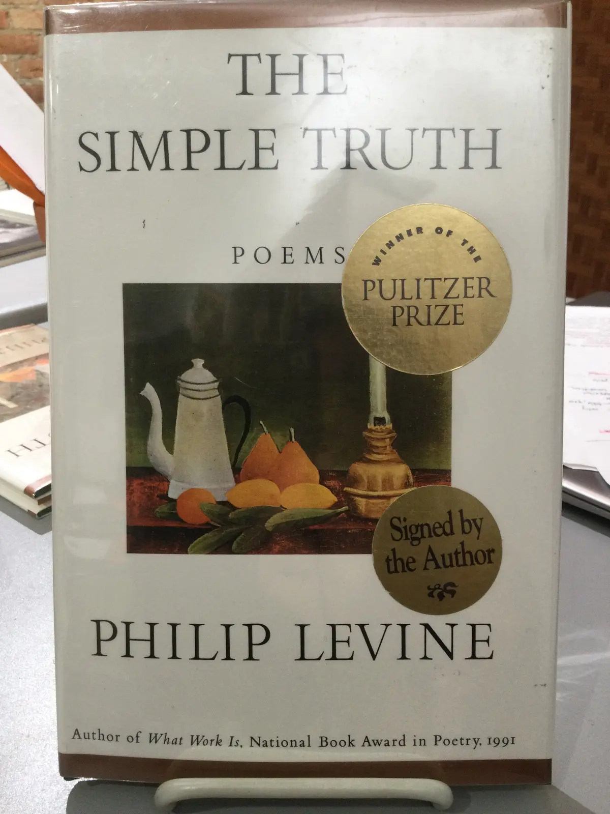 Levine, Philip: The Simple Truth [Used Hardcover] 1