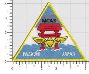 Officially Licensed Usmc Mcas Iwakuni Patch 1