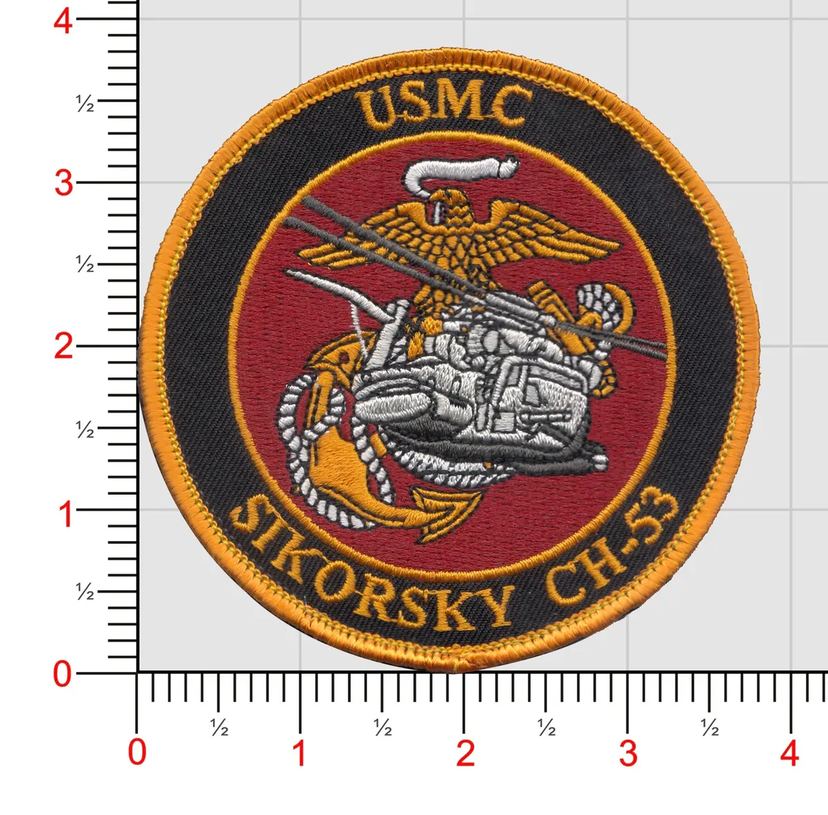 Officially Licensed Usmc Ch-53 Commemorative Patch 1