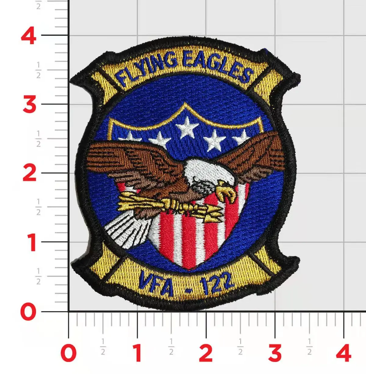 Officially Licensed Us Navy Vfa-122 Flying Eagles Squadron Patches 1