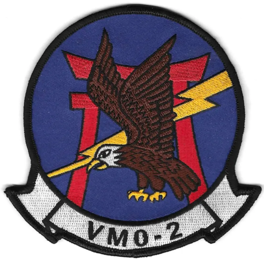 Officially Licensed Usmc Vmo-2 Patch 1