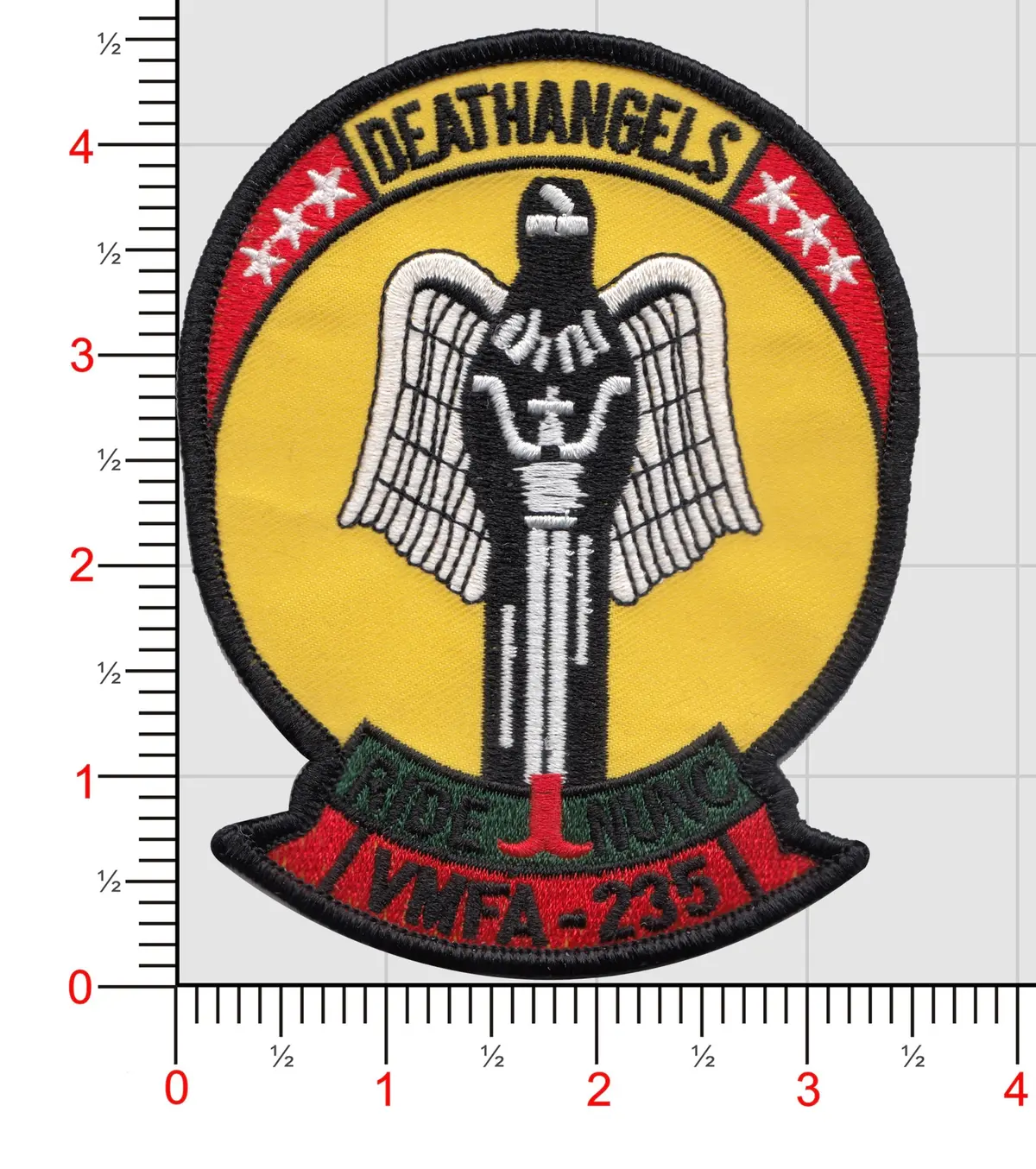 Officially Licensed Usmc Vmfa-235 Death Angles Patch 1
