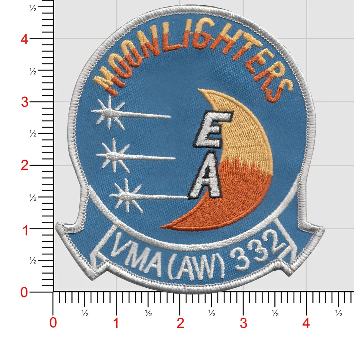 Officially Licensed Usmc Vma(Aw)-332 Moonlighters Patch 1