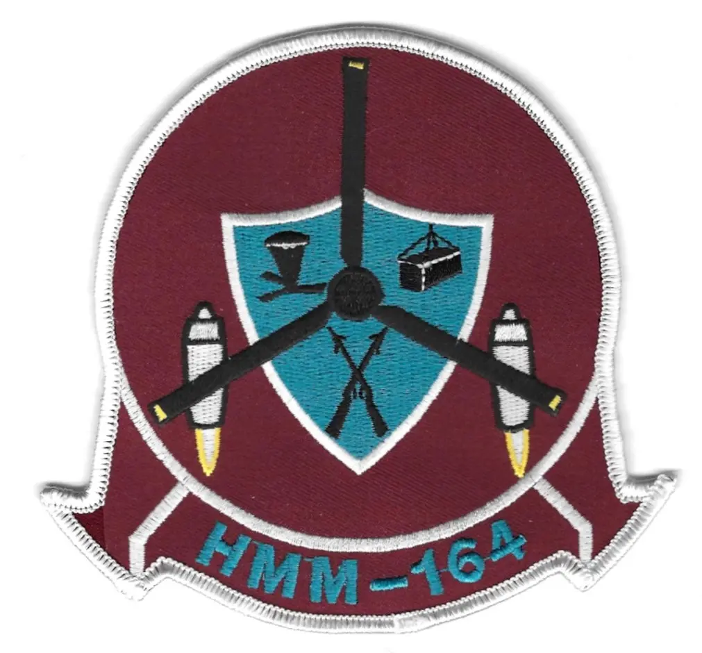 Officially Licensed Usmc Hmm -164 Patch 1