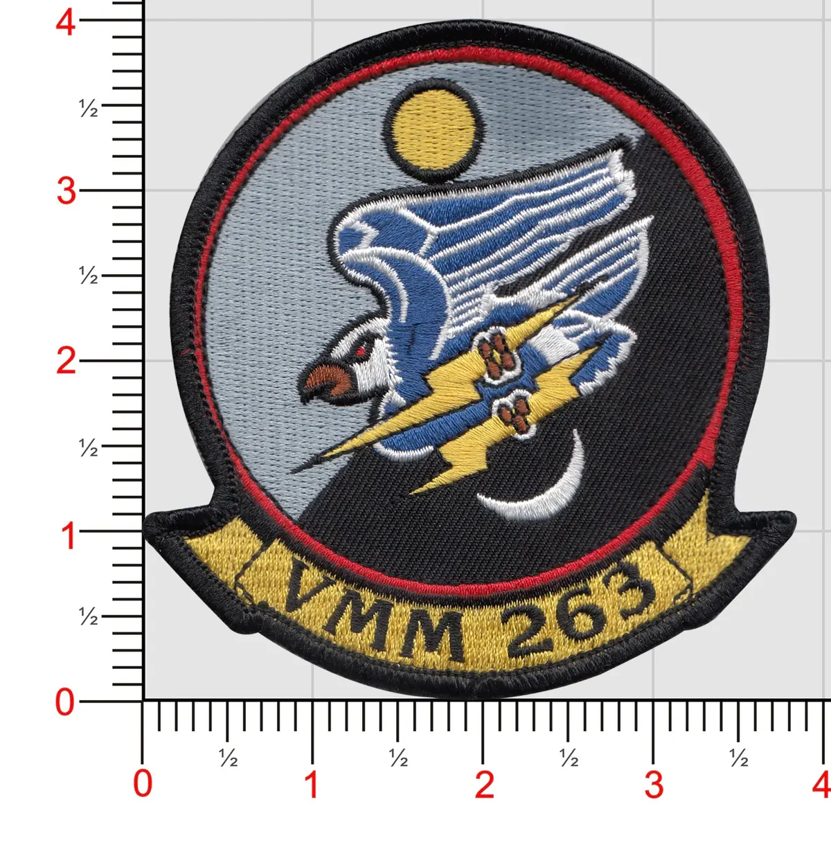 Officially Licensed Usmc Vmm-263 Thunder Chickens 2021 Squadron Patch 1