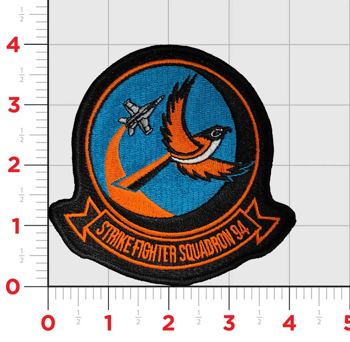 Officially Licensed Us Navy Vfa-94 Mighty Shrikes Det Patch 1