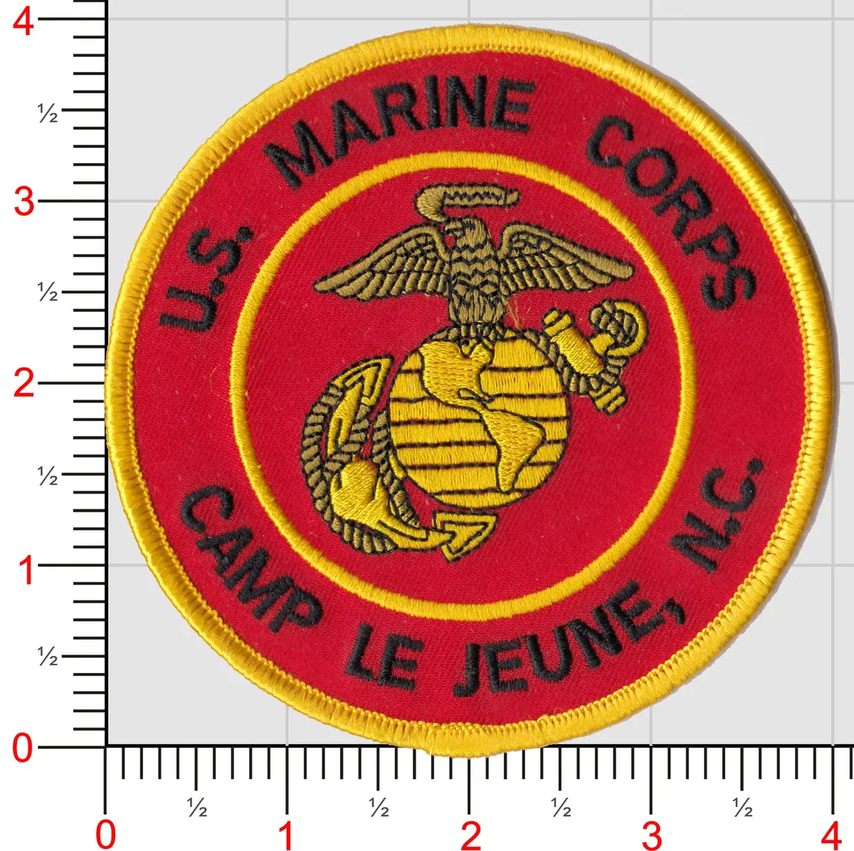 Officially Licensed Usmc Mcb Camp Lejeune Patch 1