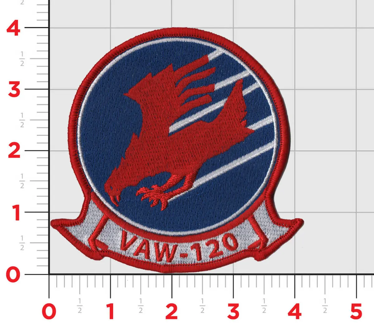 Officially Licensed Us Navy Vaw-120 Greyhawks Squadron Patch 1