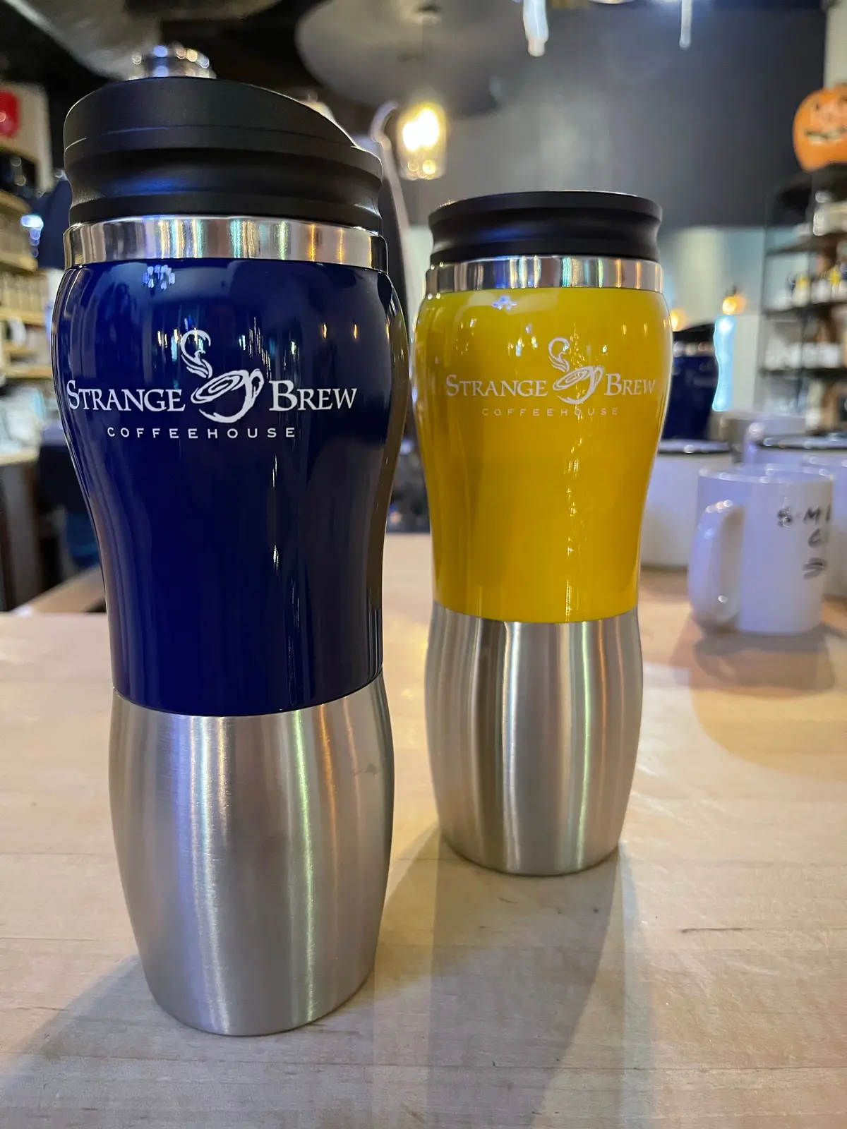 Retro Logo Travel Mug! 1