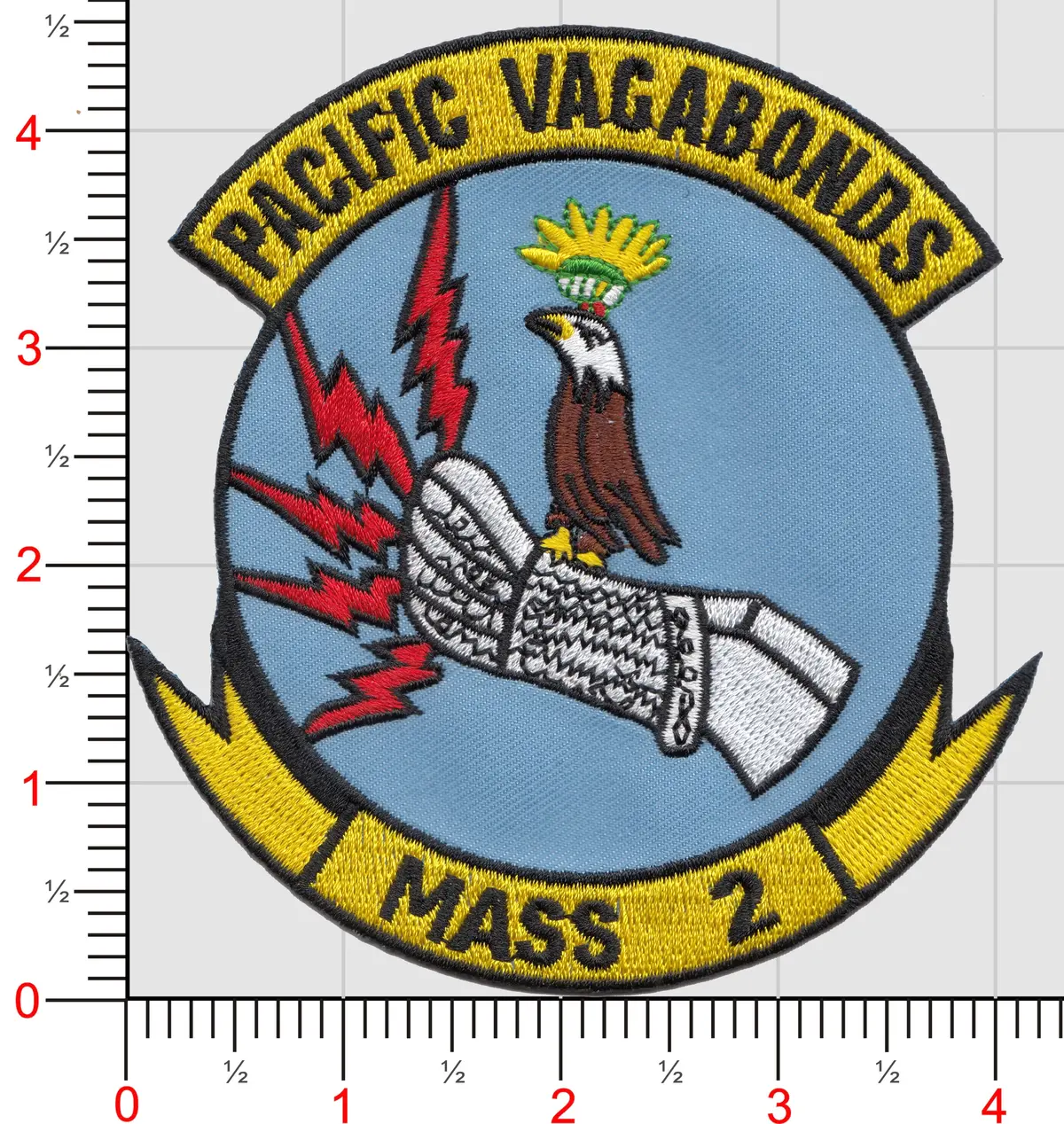 Officially Licensed Marine Aviation Support Squadron Mass-2 Patch 1