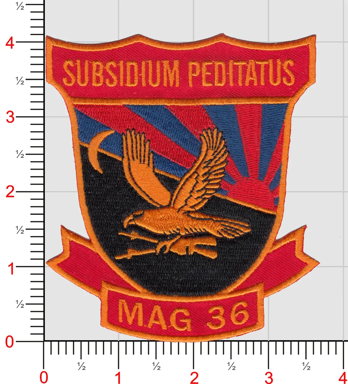 Officially Licensed Usmc Marine Aircraft Group Mag-36 Patch 1