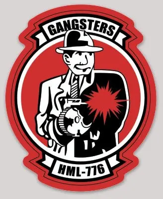 Hml-776 Gangsters Sticker 1