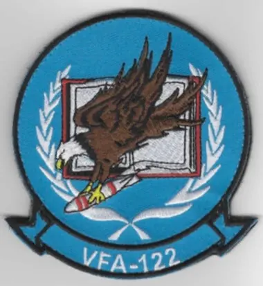Officially Licensed Us Navy Vfa-122 Flying Eagles Throwback Patch 1