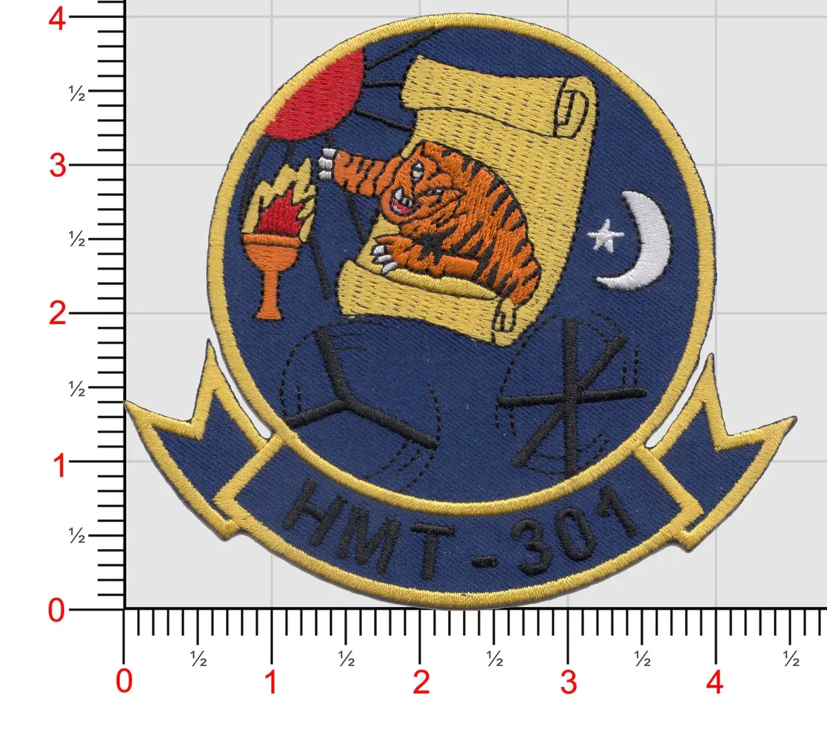 Officially Licensed Hmt-301 Patch 1