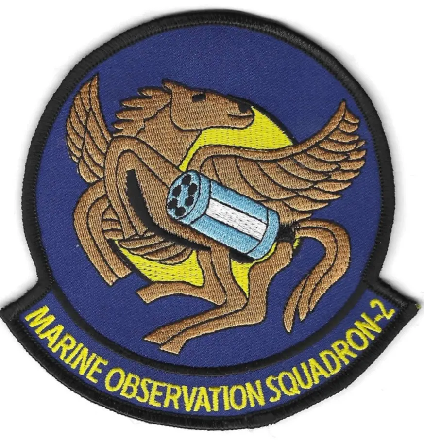 Officially Licensed Usmc Vmo-2 Squadron Patch 1
