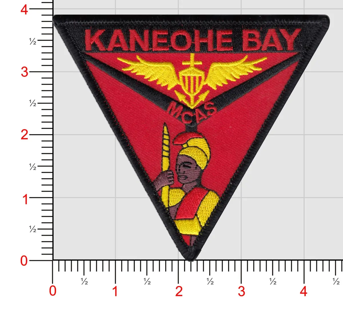 Officially Licensed Usmc Mcas Kaneohe Bay Patch 1