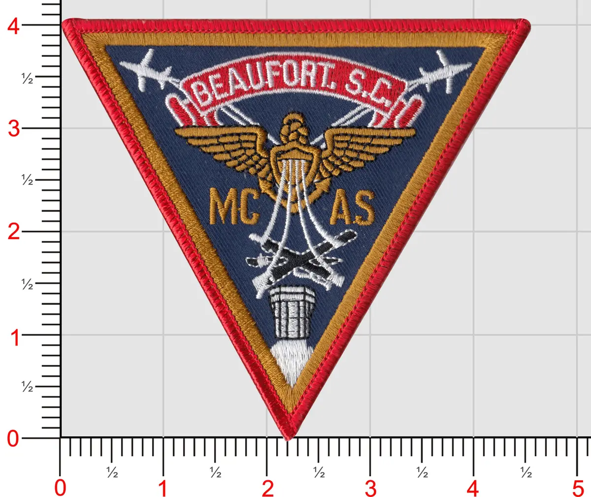 Officially Licensed Usmc Mcas Beaufort Patch 1