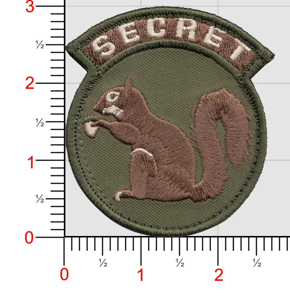 Secret Squirrel Patch 1