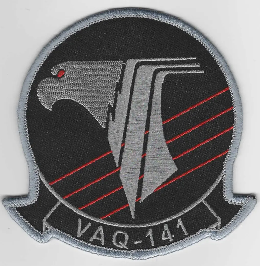 Officially Licensed Us Navy Vaq-141 Shadowhawks Patch 1