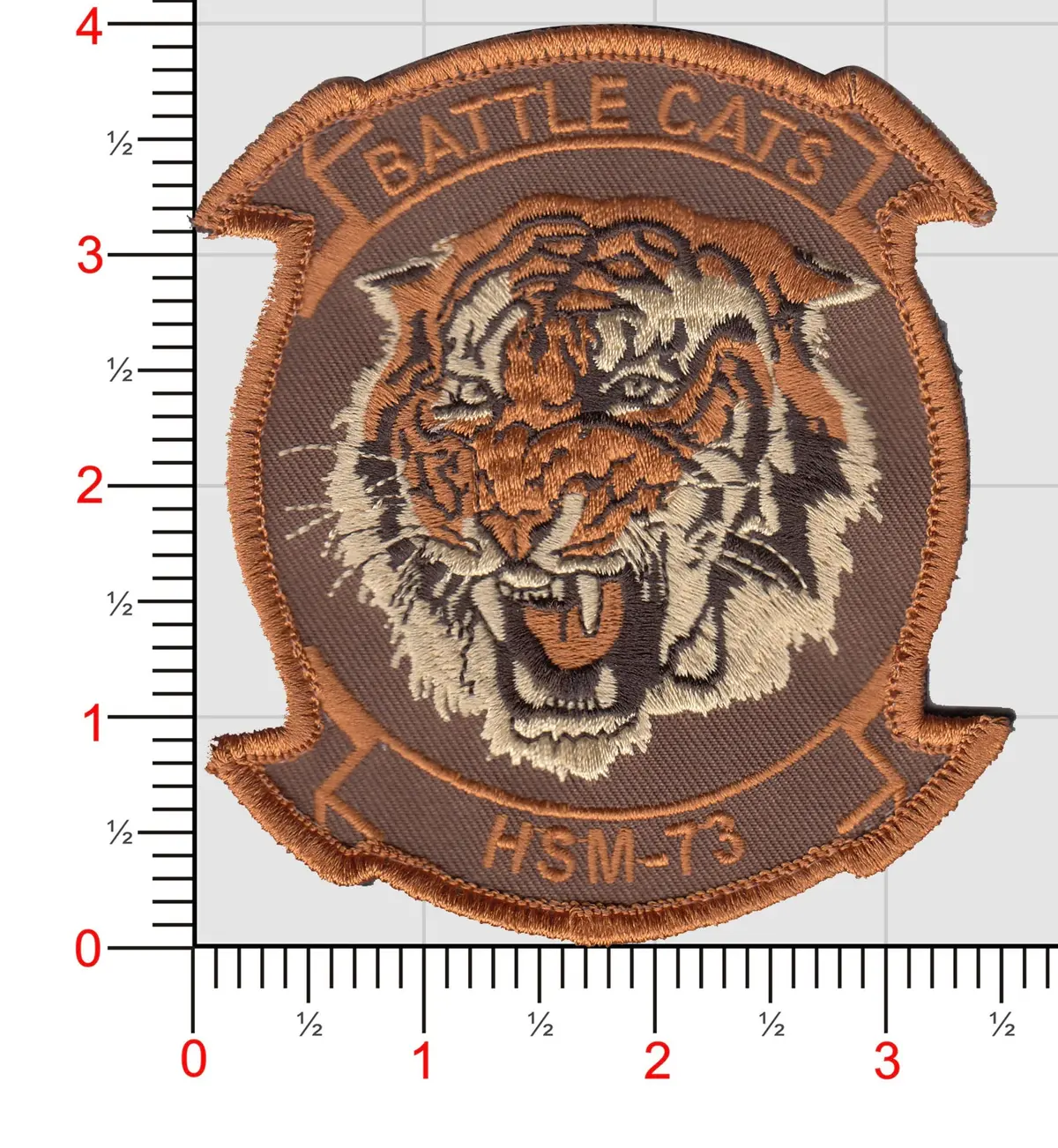 Officially Licensed Us Navy Hsm-73 Battle Cats Squadron Patches 3