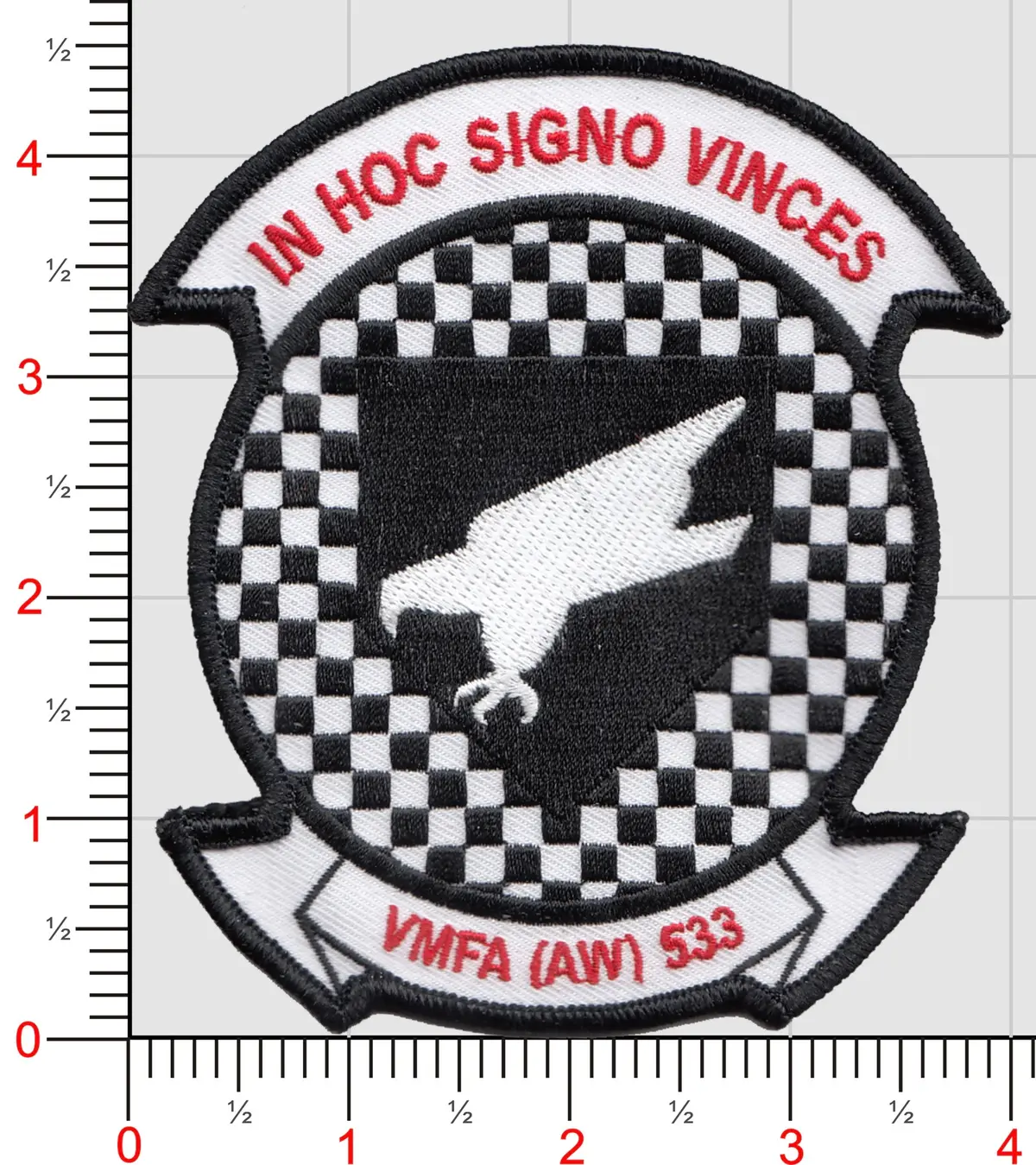 Officially Licensed Usmc Vmfa(Aw)-533 Hawks Patch 1