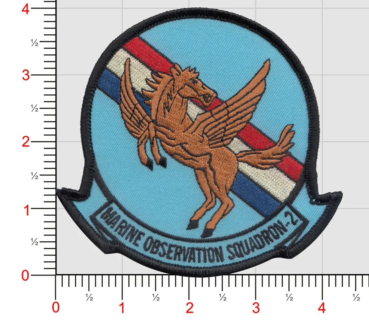 Officially Licensed Usmc Vmo-2 1977 Squadron Patch 1
