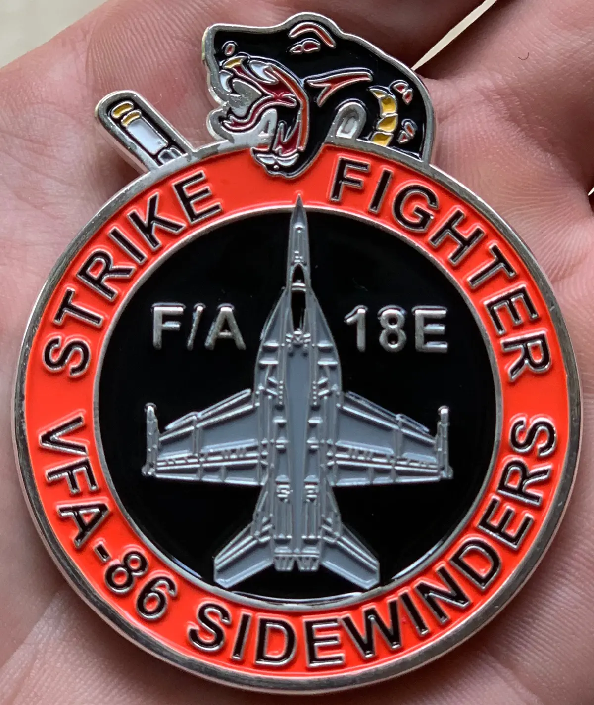 Officially Licensed Us Navy Vfa-86 Sidewinders Coin 1