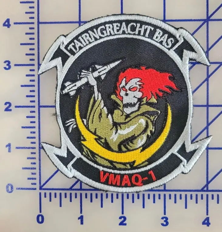 Officially Licensed Usmc Vmaq-1 Banshees Patch 1