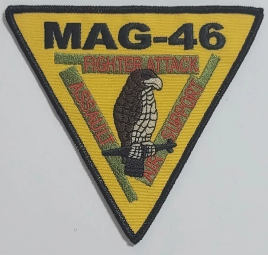 Officially Licensed Usmc Marine Aircraft Group Mag-46 Patch 1