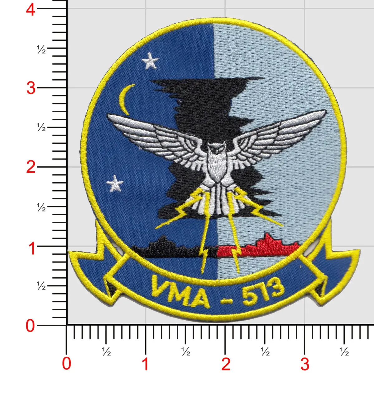 Officially Licensed Usmc Vma-513 Flying Nightmares Patch 1