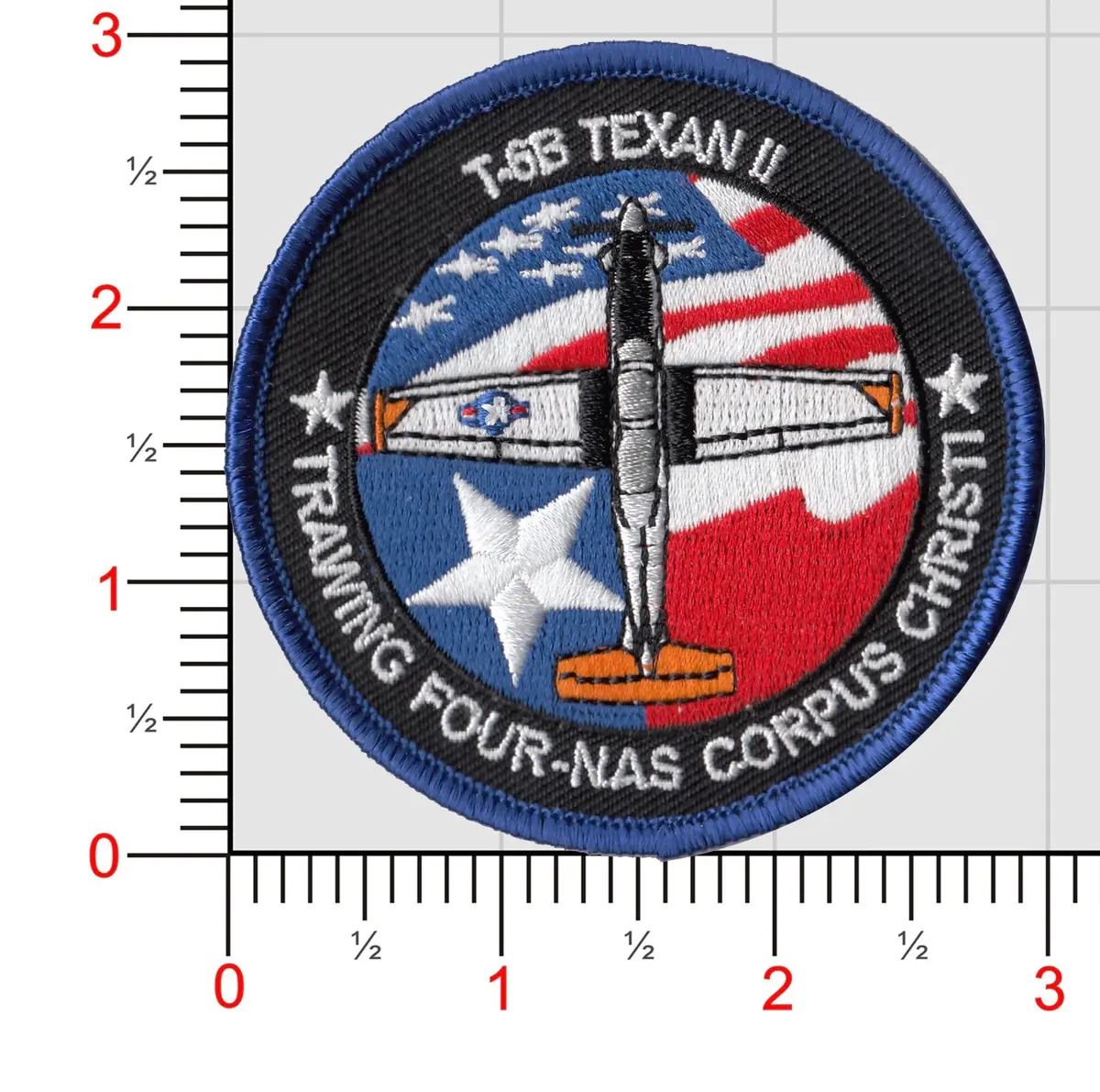 Official Training Wing Tw-4 T-6B Texan Ii Shoulder Patch 1